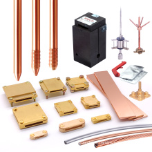 Copper Grounding Accessories Grounding Clamp Square Clamp